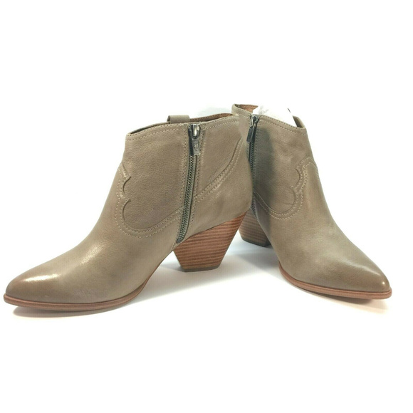 FRYE Women's Reina‎ Leather Ankle Booties Size 10 m - Picture 1 of 8